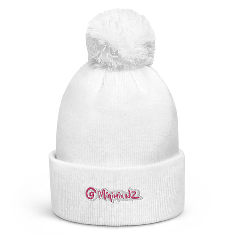 MiniMixNZ Pom pom beanie